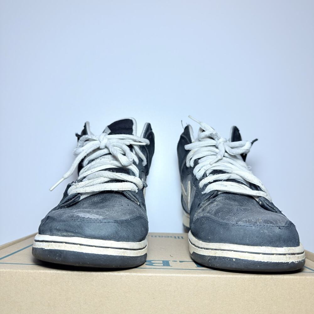 Nike SB Dunk High Pro Black White Men Size 11 Vintage Skate Sneaker Used HighTop - Picture 5 of 10
